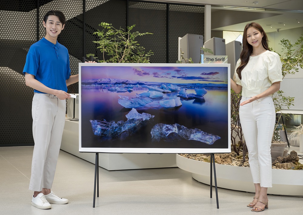 Samsung The Serif TV new version with a massive 65inch screen launched