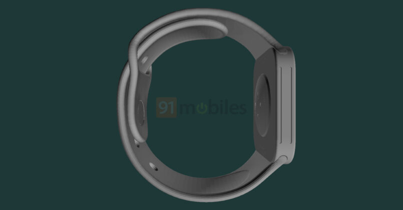 Apple Watch Series 7 CAD renders