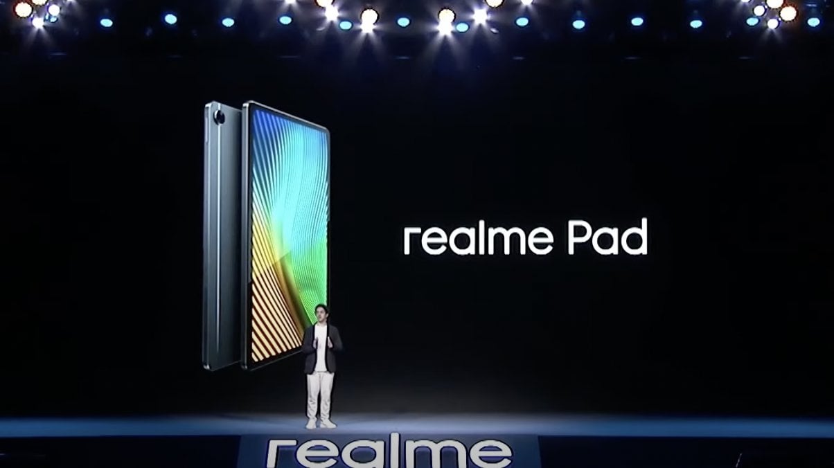 Realme Pad AMOLED Display hint