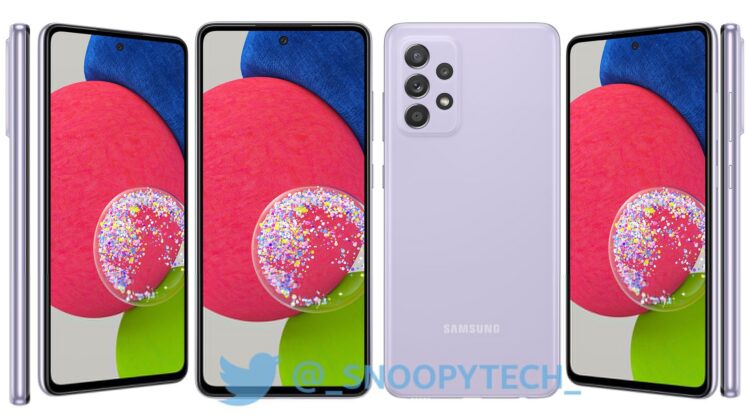 Galaxy A52s 5G Awesome Purple