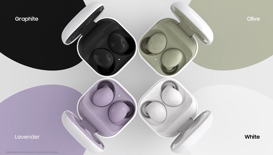 Galaxy Buds2 colors