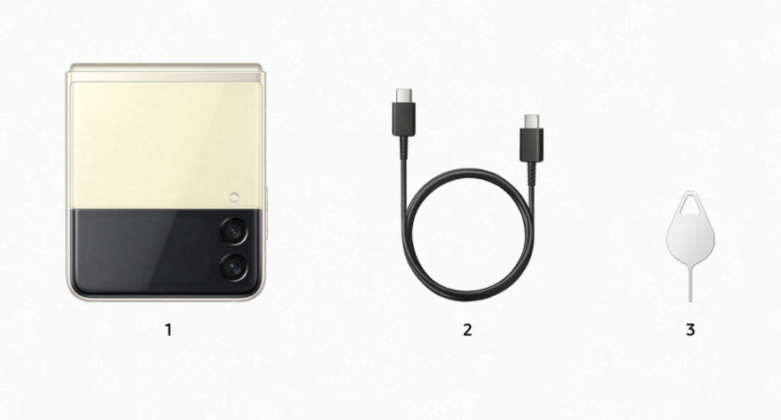 Galaxy Z Flip3 Box Contents UK