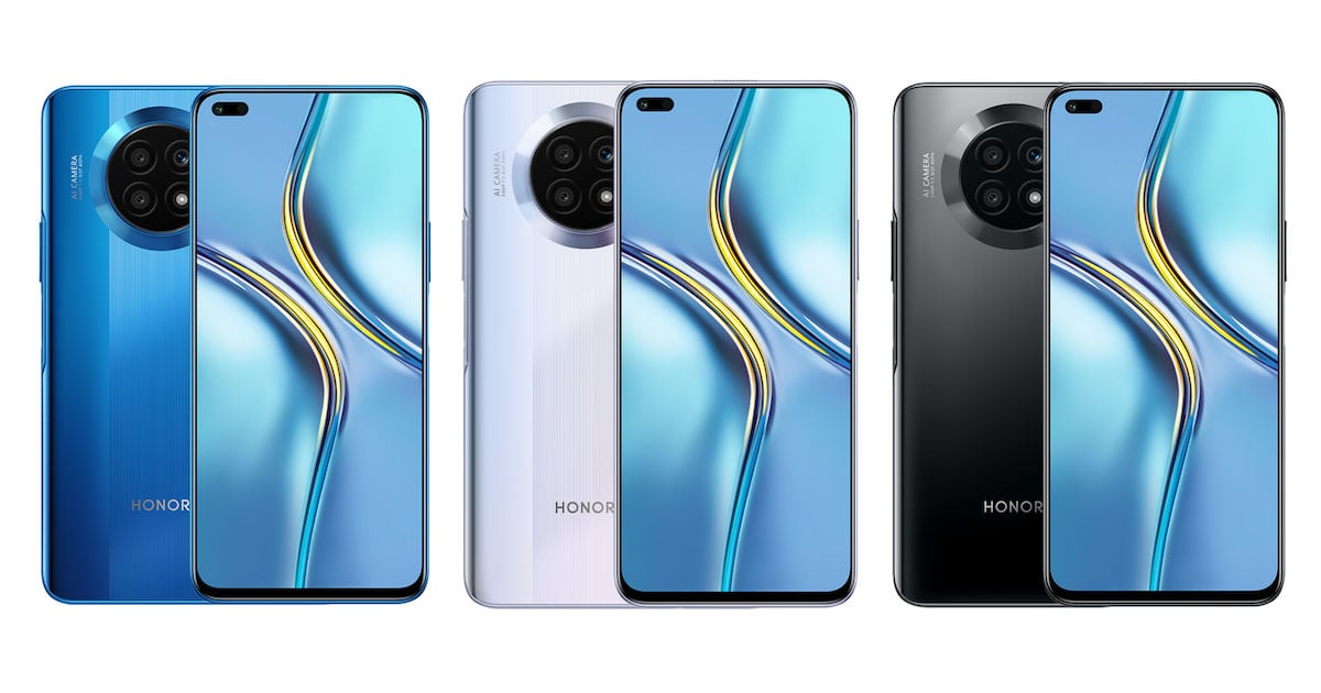 Honor X20 5G color variants