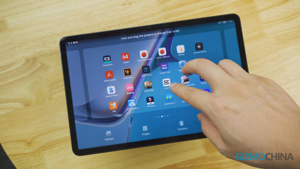 MatePad 11 Review HarmonyOS UI