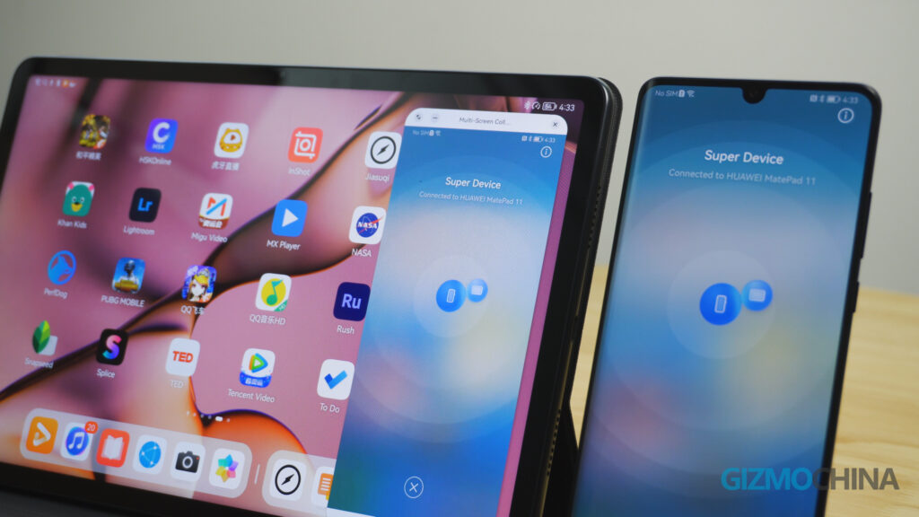 MatePad 11 Review Multi screen collab Huawei