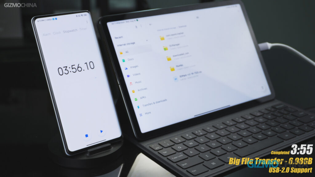 Mi Pad 5 Pro Review MIUI Phone Connect