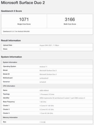 Microsoft-Surface-Duo-2-Geekbench