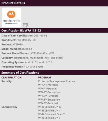 Moto G Pure