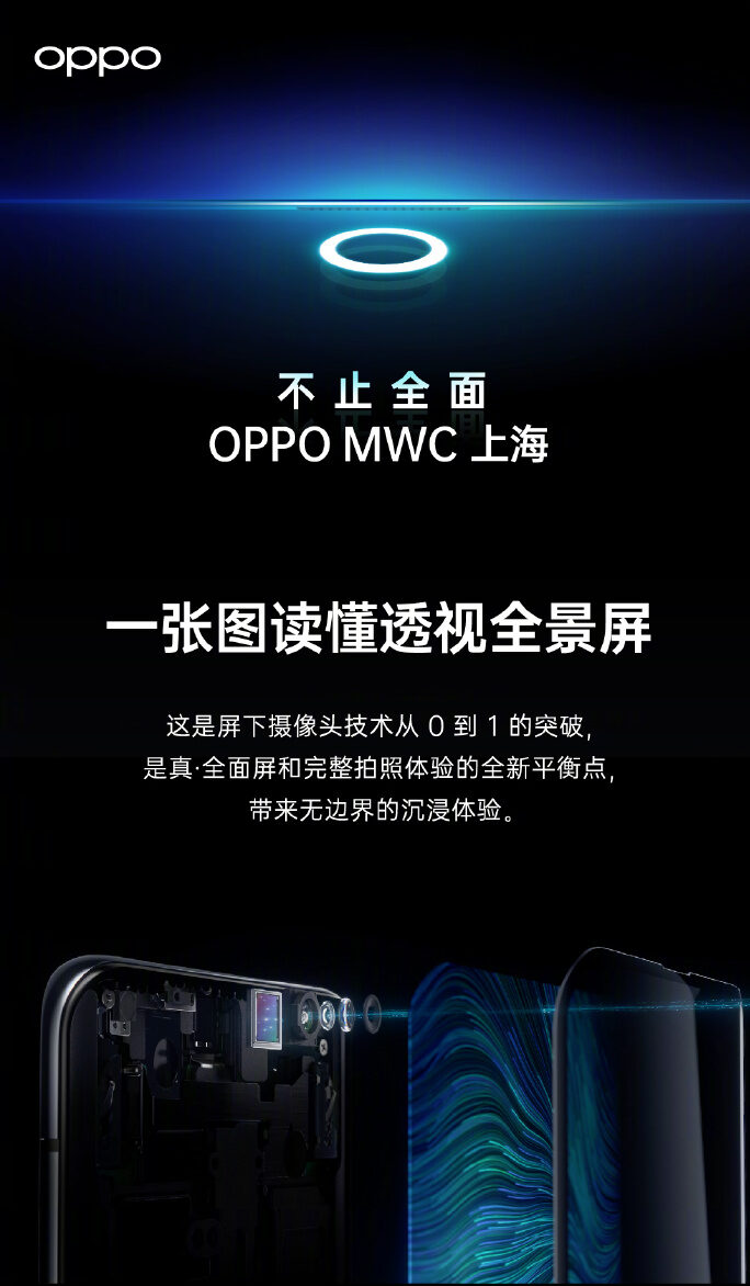 OPPO In-Display Camera Technology Teaser