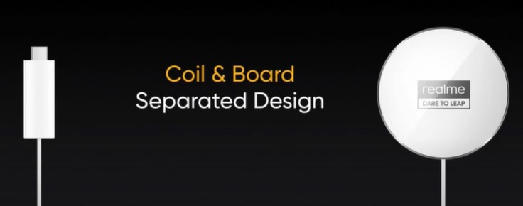 Realme 15W MagDart design