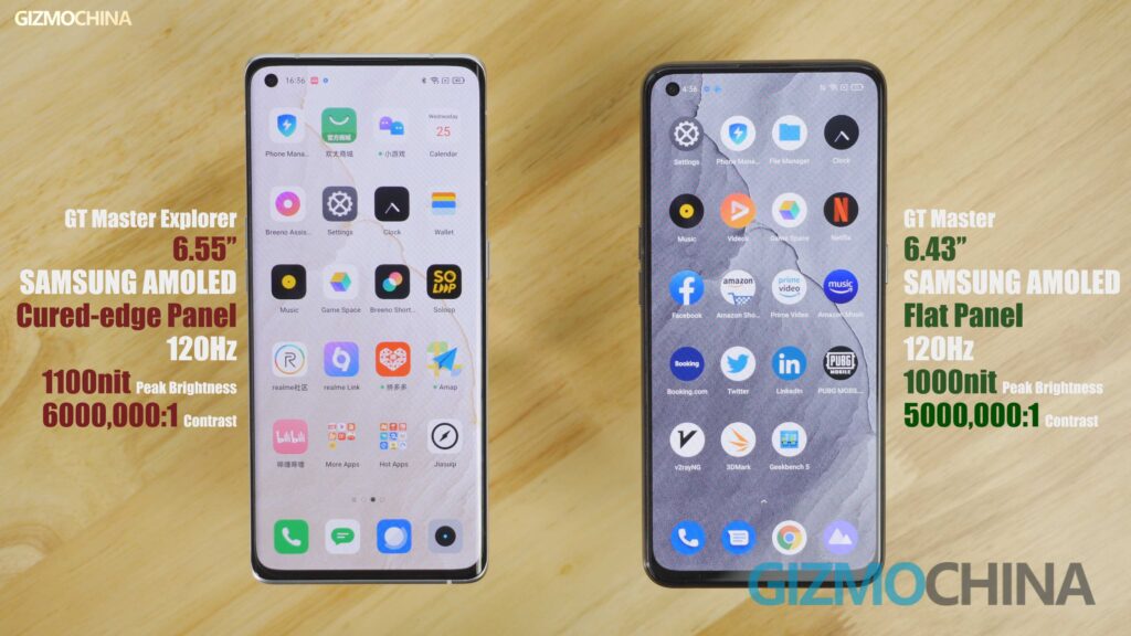 Realme GT Master vs Explorer 11