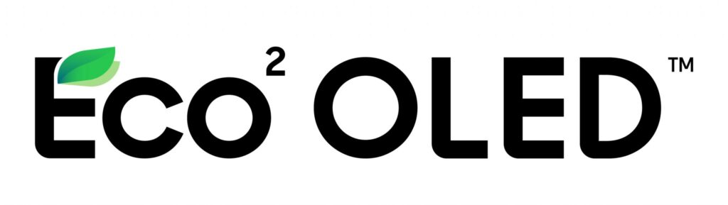 logotipo de samsung eco2 oled