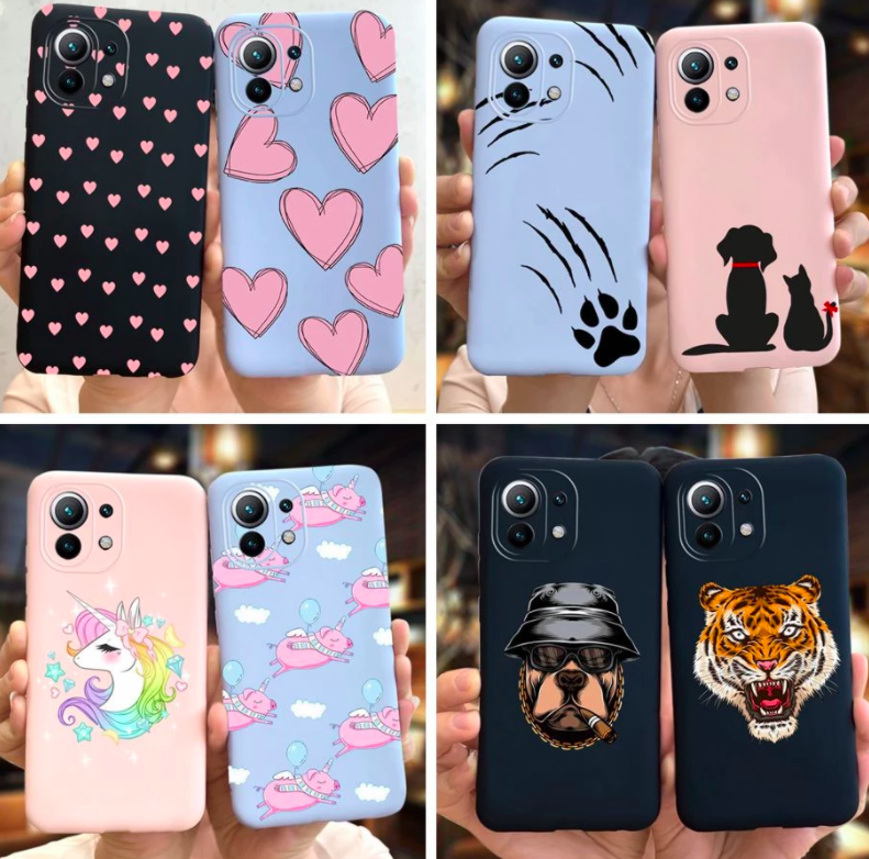 multiprint silicone phone case