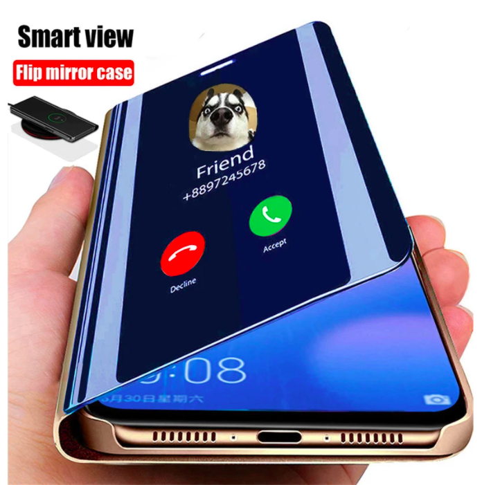 Smart Mirror Flip Phone Case