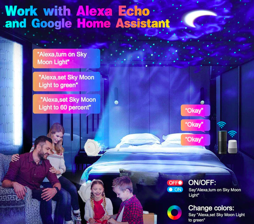 Smart Starry Sky Projector Light 