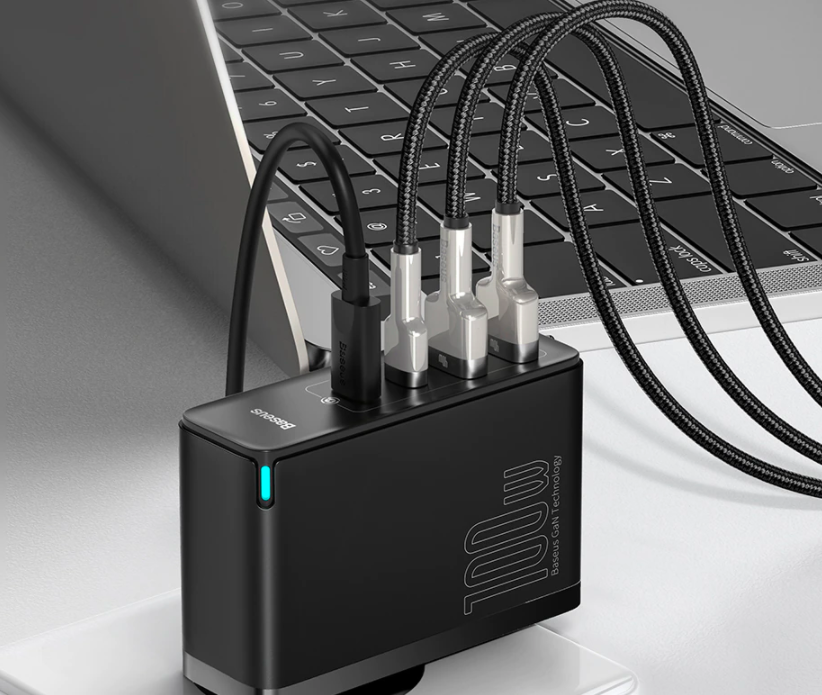 Baseus 100W 4 port GaN Charger