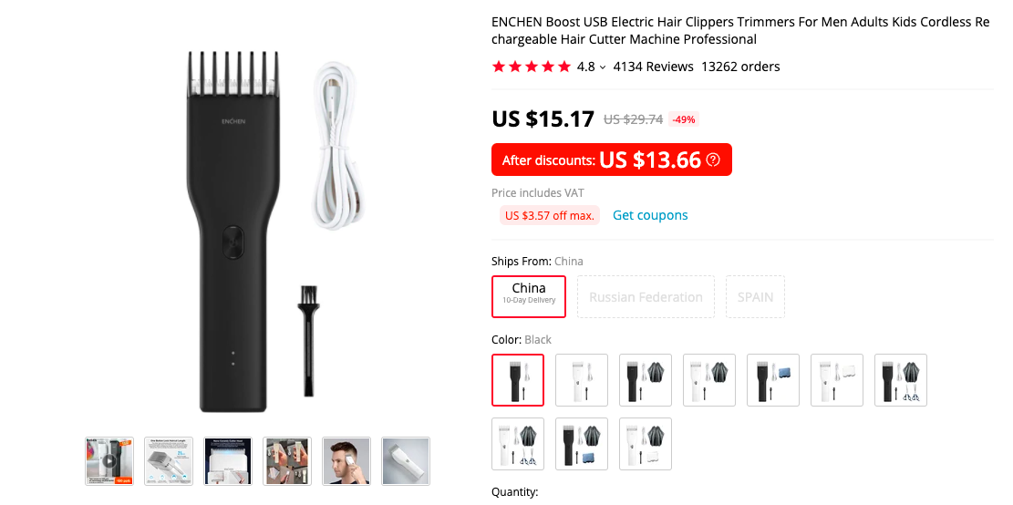 ENCHEN Electric Hair Trimmer