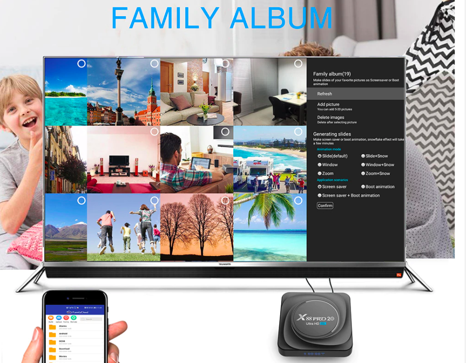 X88 Pro 20 Smart TV Box 