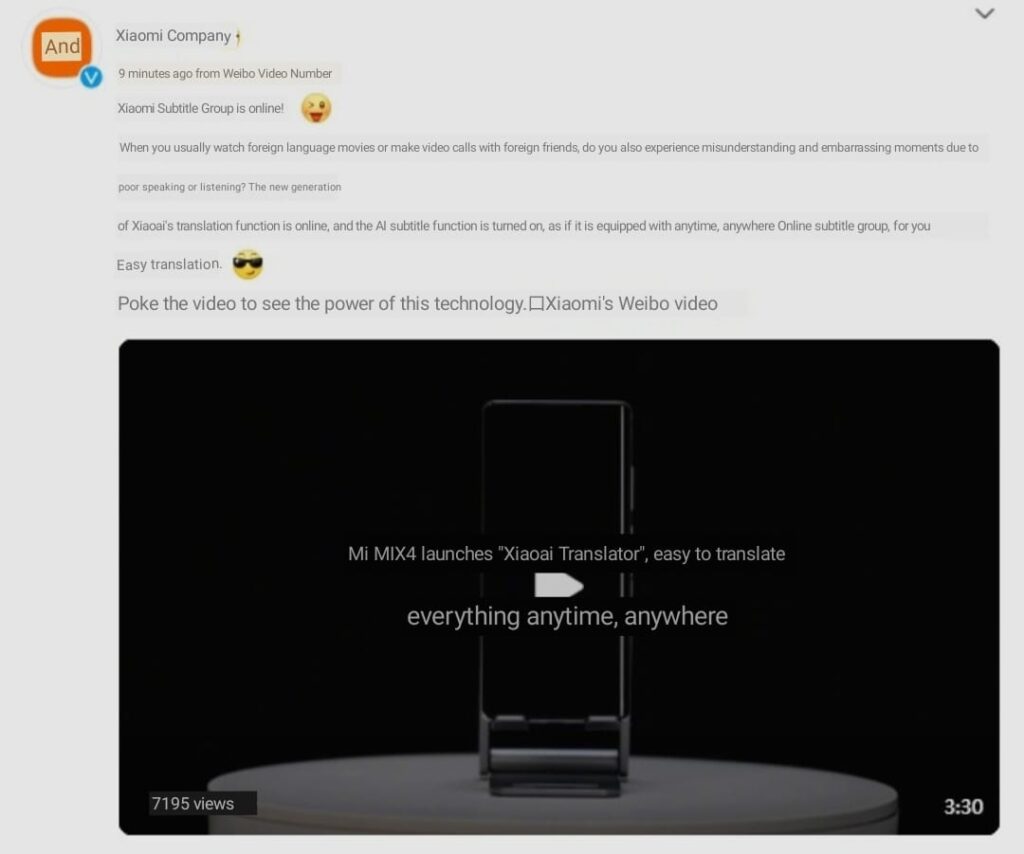 Mi-Mix-4-XiaoAI-Translation-1