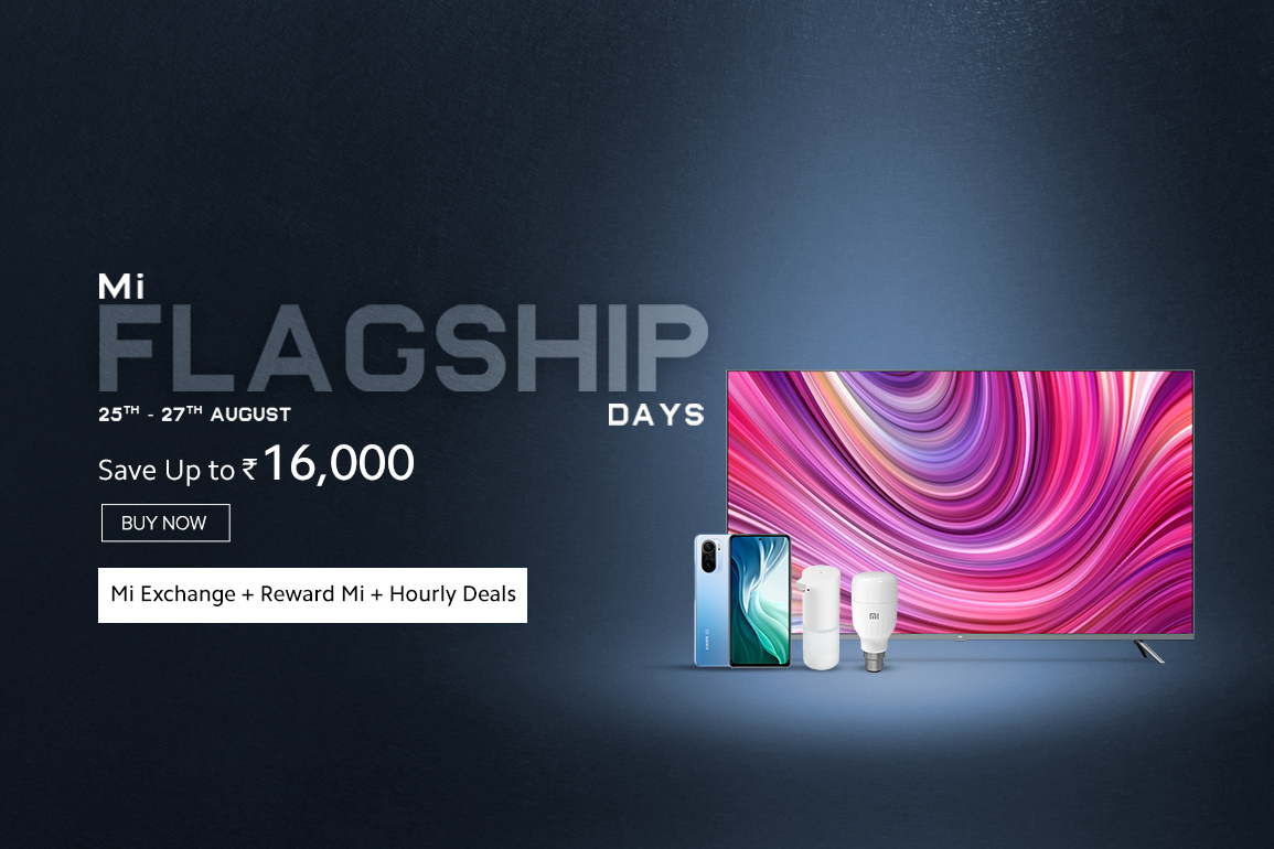 Xiaomi Mi Flagship Days Sale India