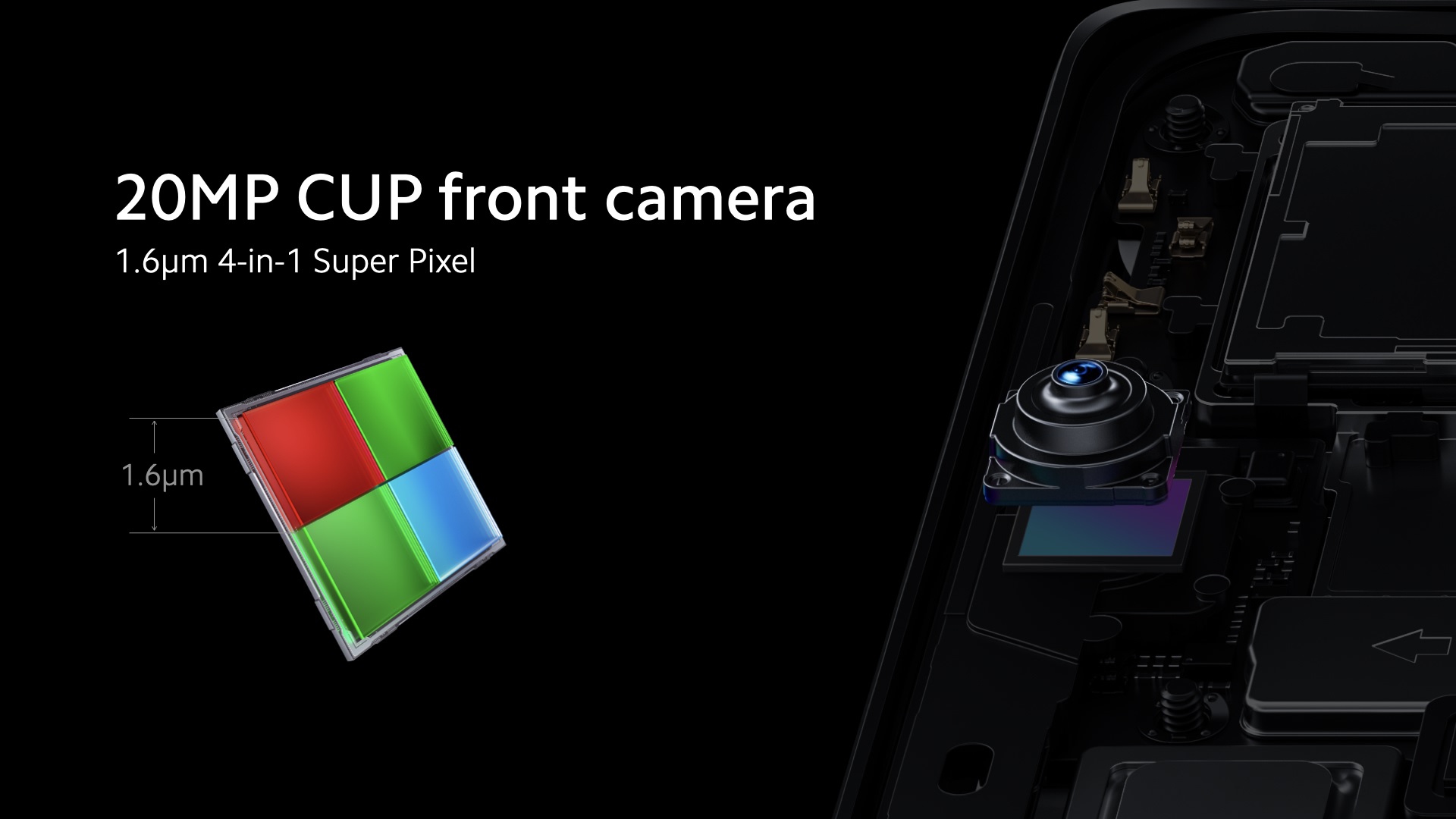 Xiaomi Mi MIX 4 CUP selfie camera