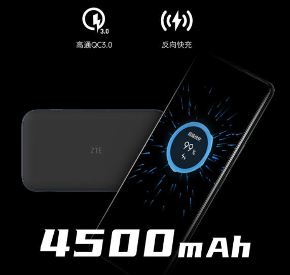 ZTE Portable Router MU5001 charging