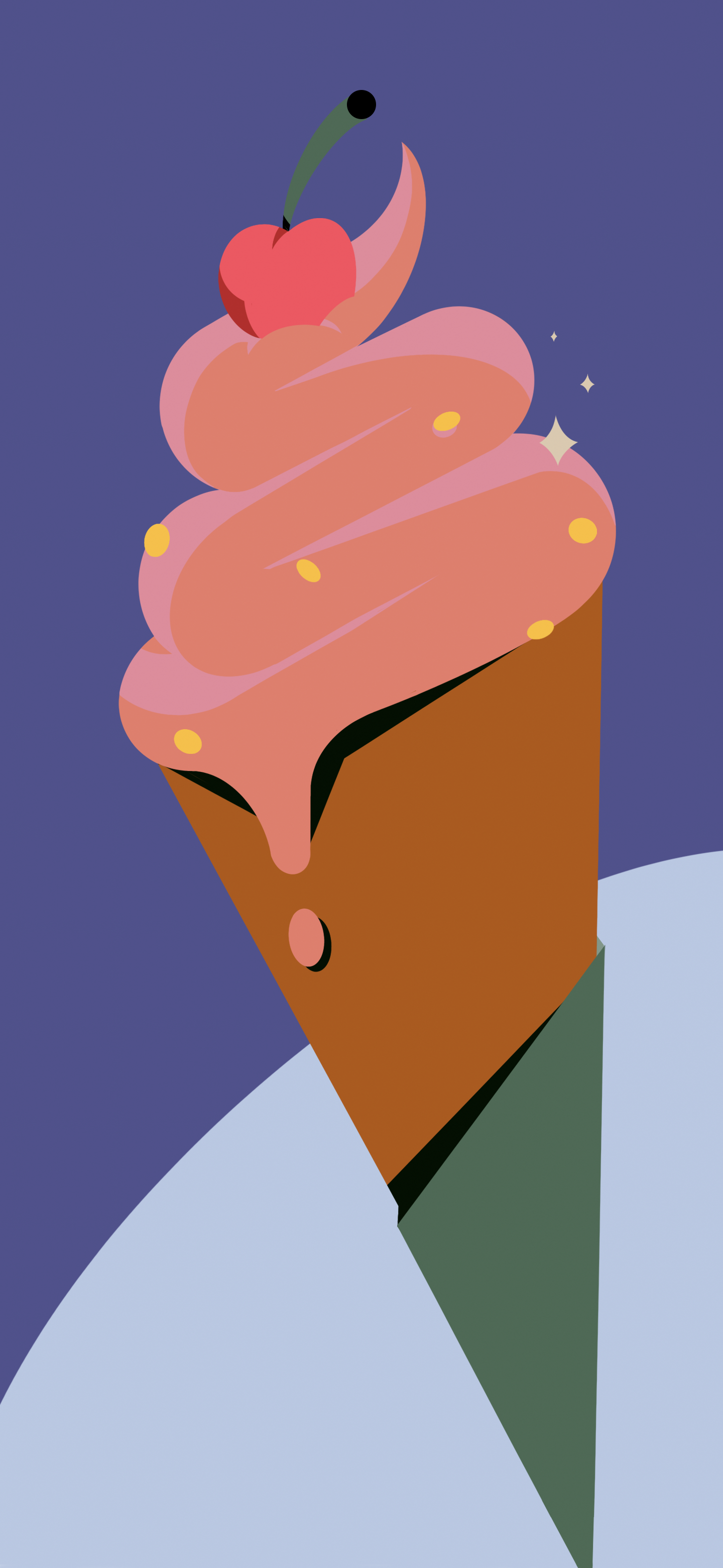 Cherry Cone Pixel 6 Wallpaper