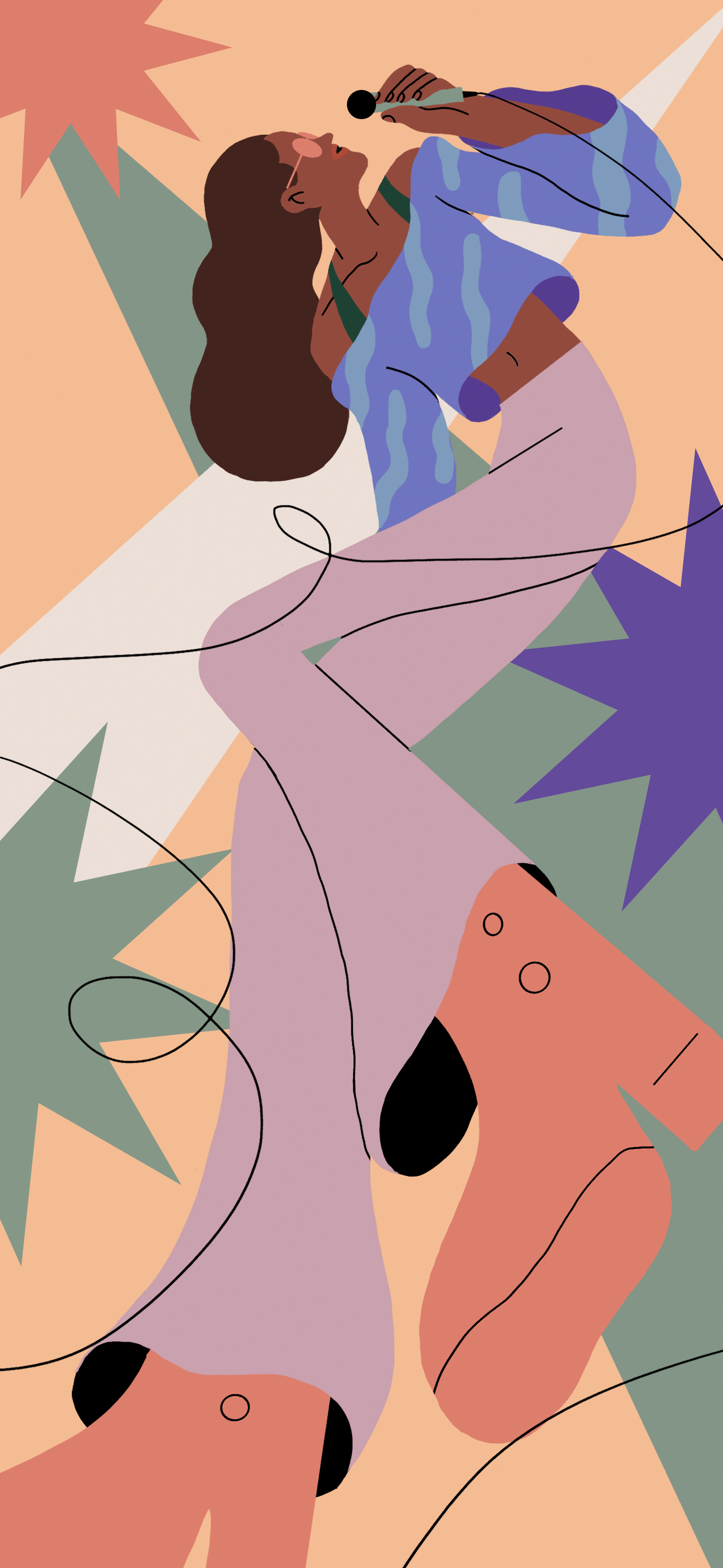 Karaoke Pixel 6 Wallpaper