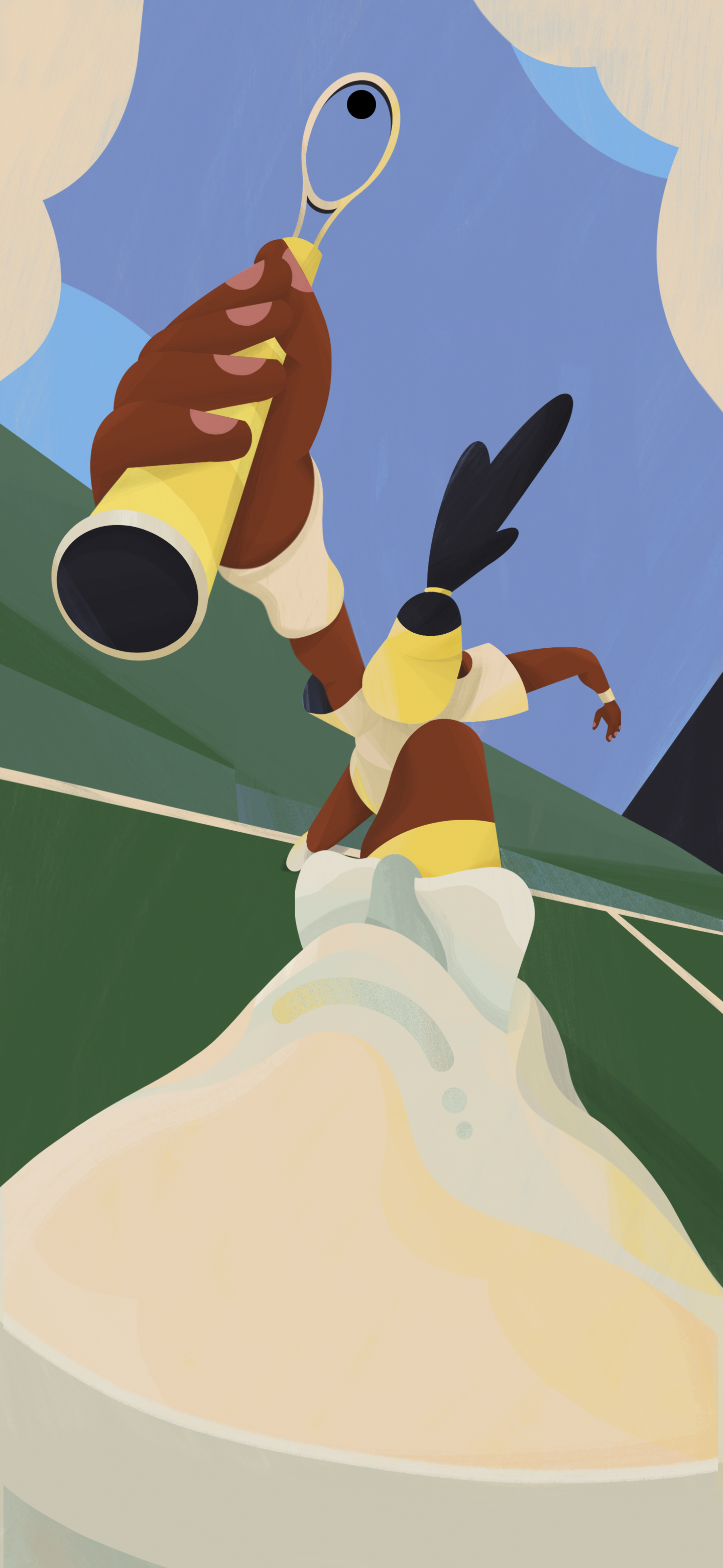 Match Point Pixel 6 Wallpaper