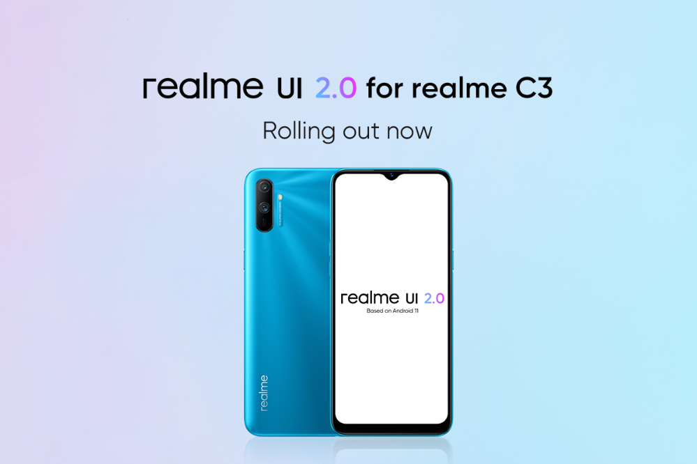 realme C3 realme UI 2.0 Android 11 Stable Update