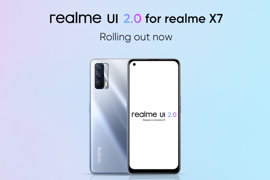 realme X7 realme UI 2.0 Android 11 Stable Update