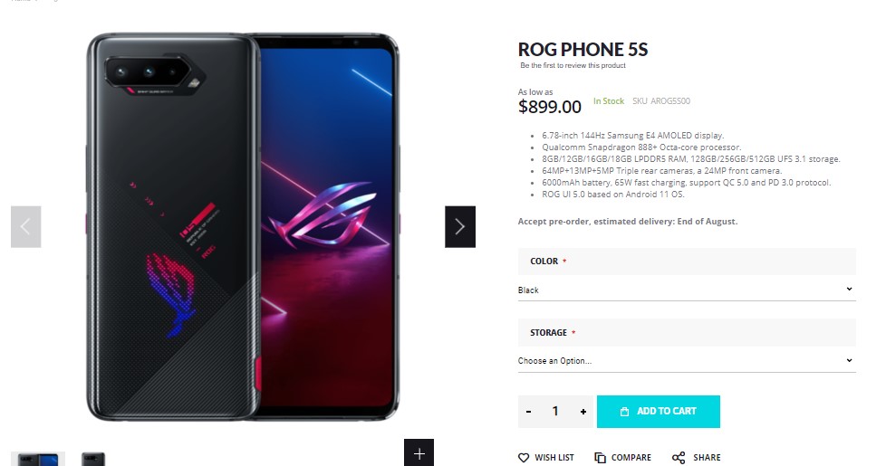 ROG Phone｜Phones｜ASUS Global