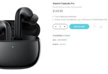 Xiaomi FlipBuds Pro out for sale with $30 discount via Zeaplus