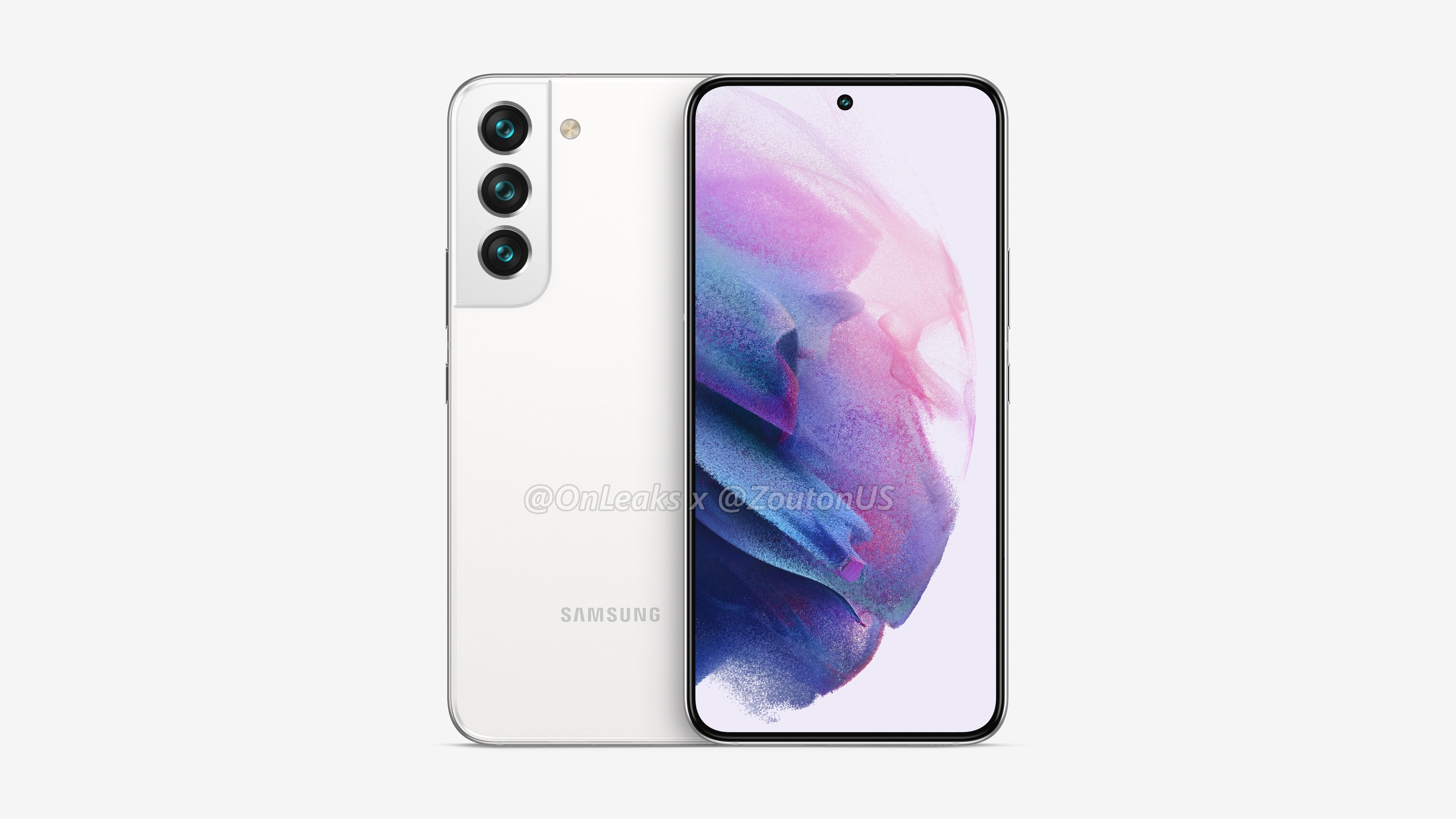 Galaxy S22 render