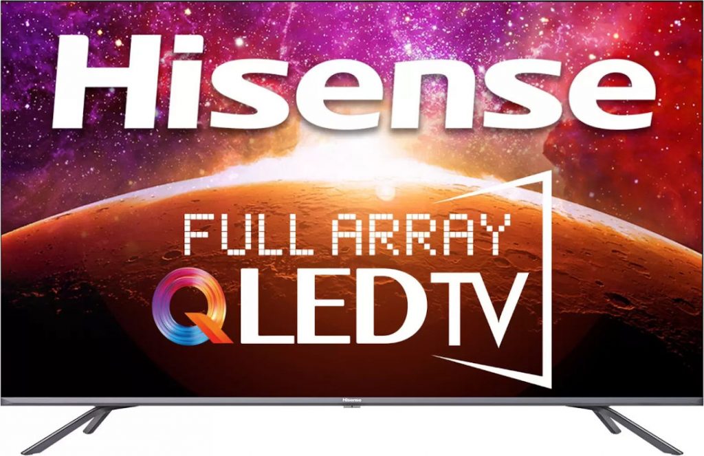 Hisense 55” 4K QLED TV with a Bezelless design, Dolby Atmos unveiled