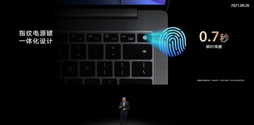 Honor MagicBook V 14 Fingerprint Sensor