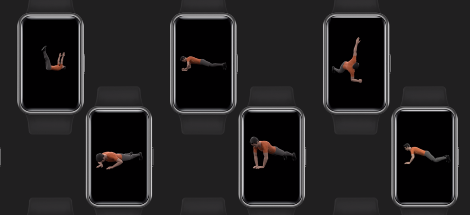 Huawei Watch Fit New Animated Workout