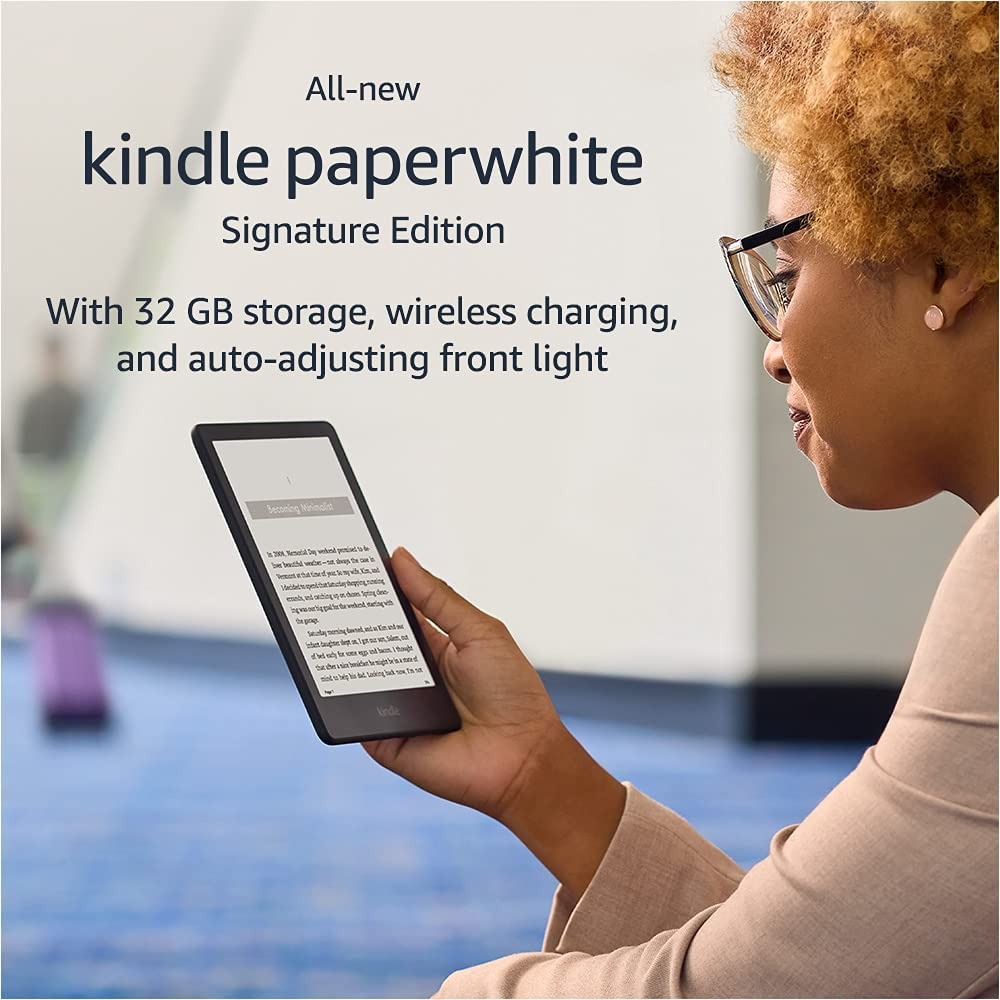 Kindle Paperwhite Signature Edition