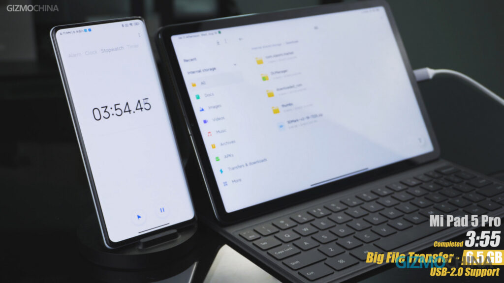 Mi Pad 5 Pro vs Xiaoxin Pad PRo Phone Connect