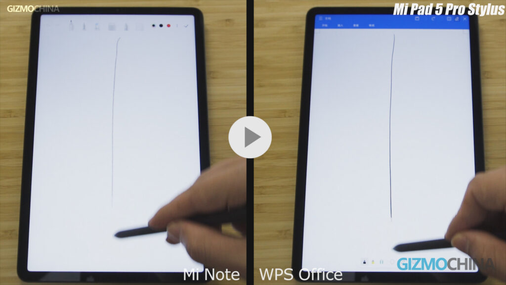 Mi Pad 5 Pro vs Xiaoxin Pad PRo Stylus line