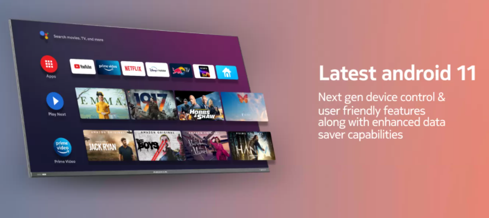 Nokia UHD and QLED TVs with Android 11
