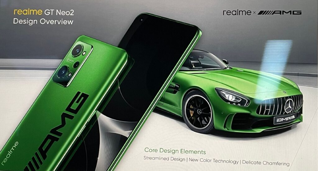 Realme GT Neo2 Mercedes AMG collab-