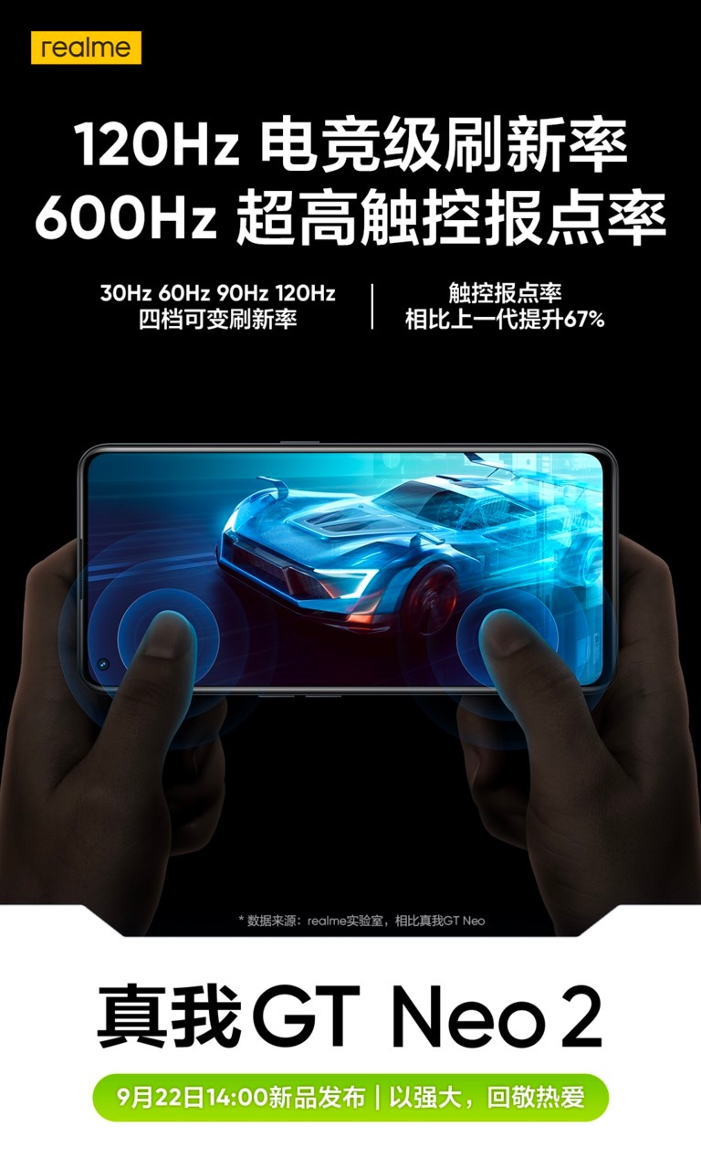Realme GT Neo2 launched in China, with Snapdragon 870 & 120Hz Display -  Gizmochina