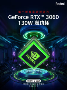 Redmi G 2021 GPU Teaser