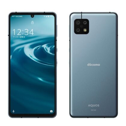 SHARP AQUOS sense 6 Blue Metallic