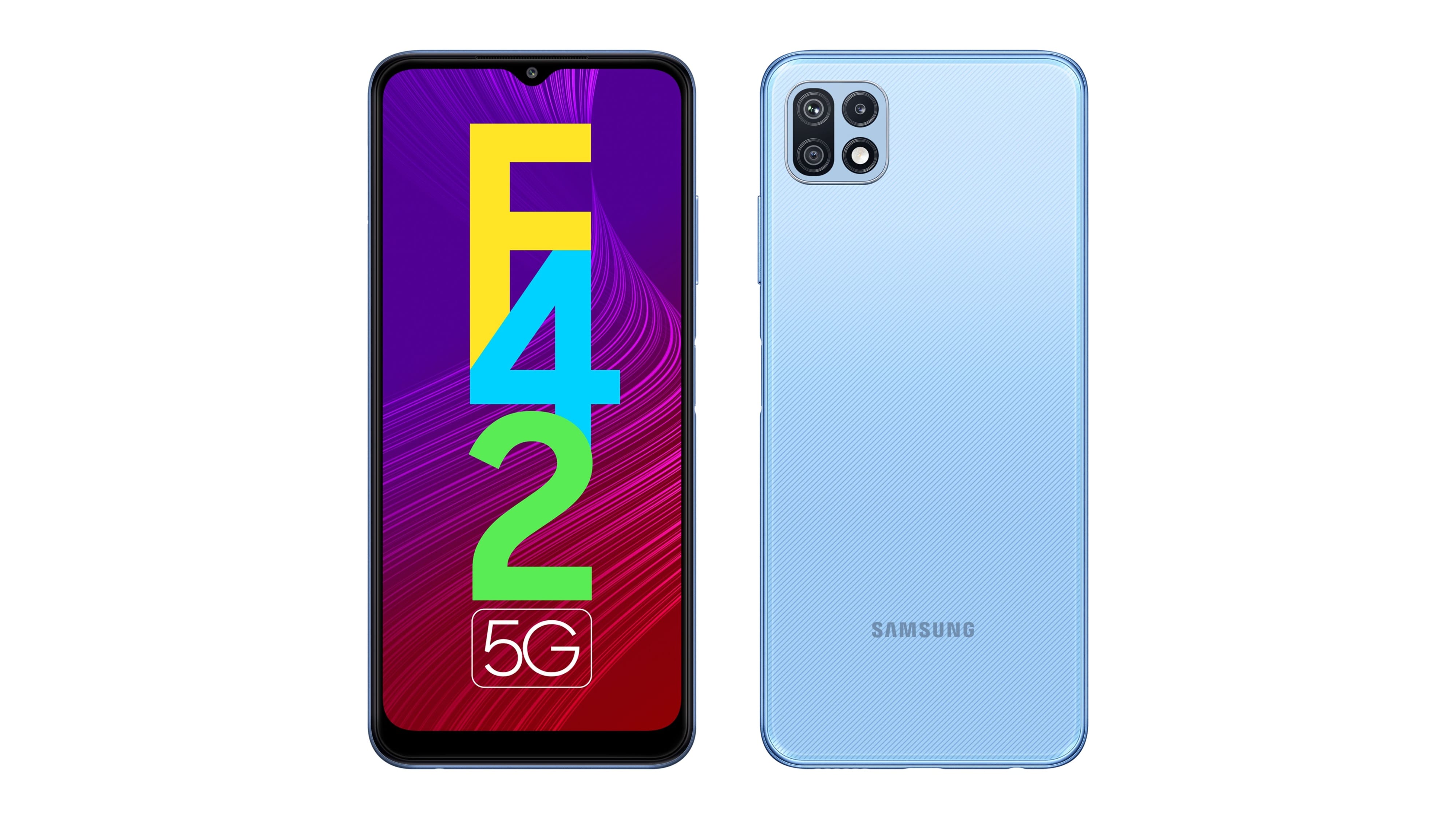 Samsung Galaxy F42 5G Matte Aqua Featured