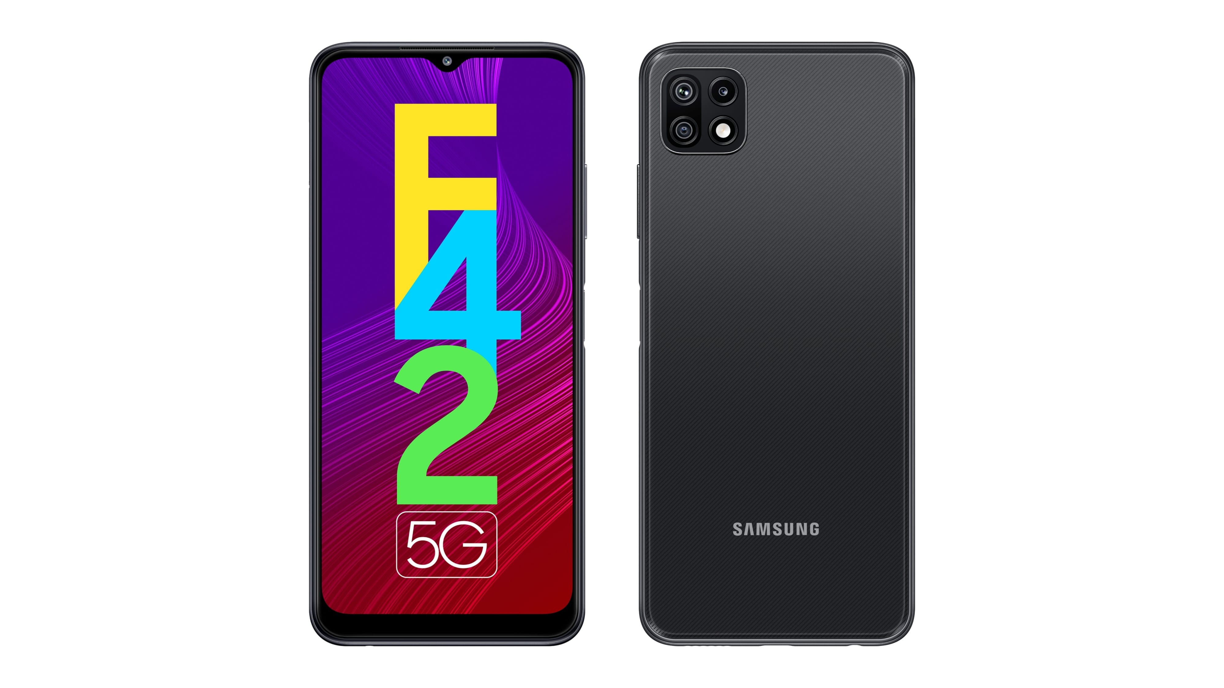 Samsung Galaxy F42 5G Matte Black Featured