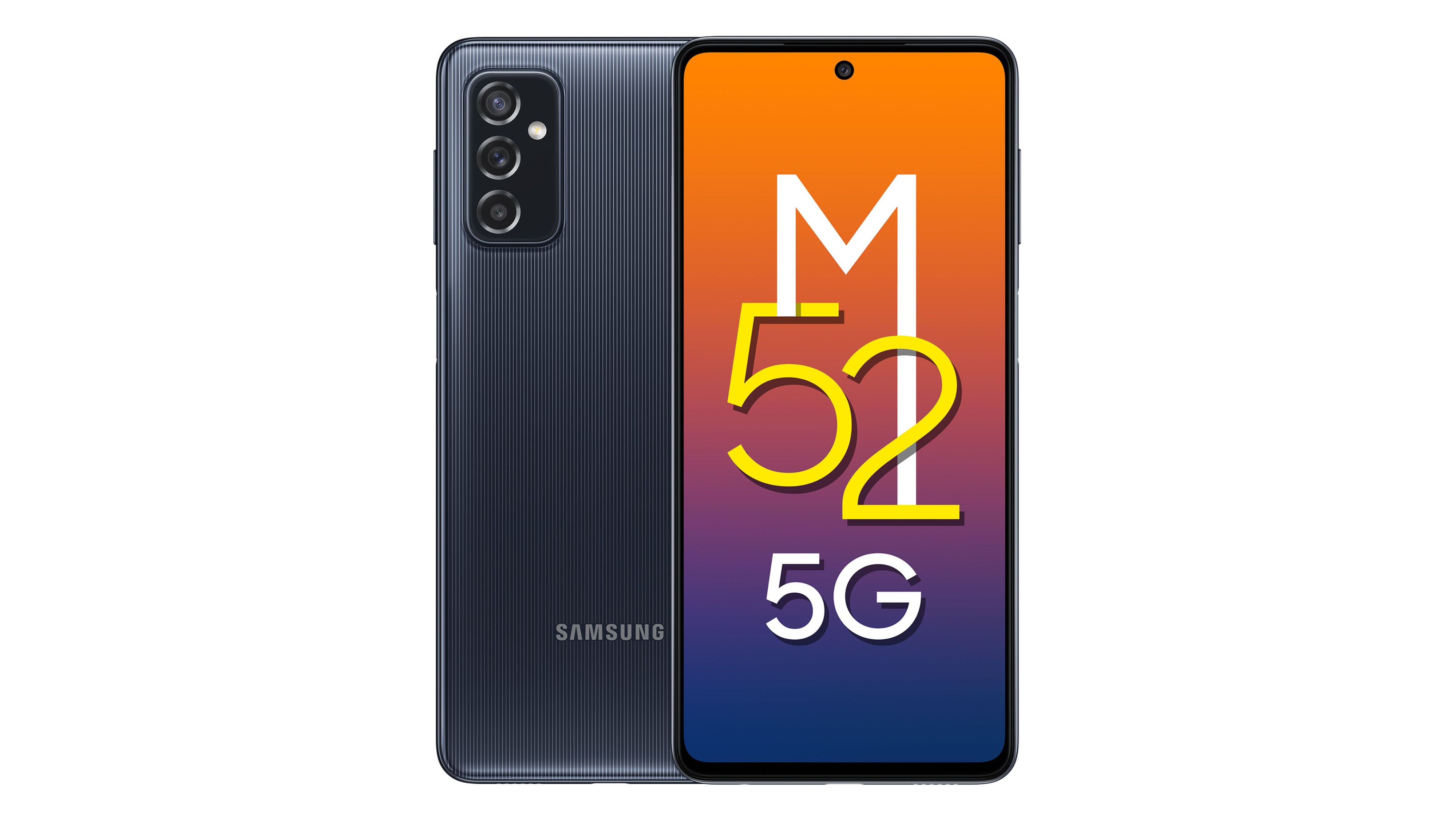 Samsung Galaxy M52 5G Blazing Black Featured A