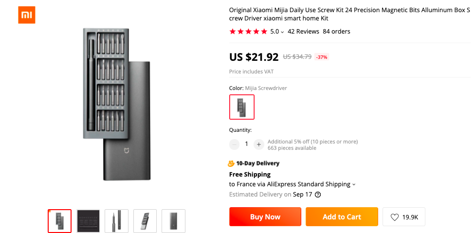 Xiaomi Mijia Precision Screwdriver