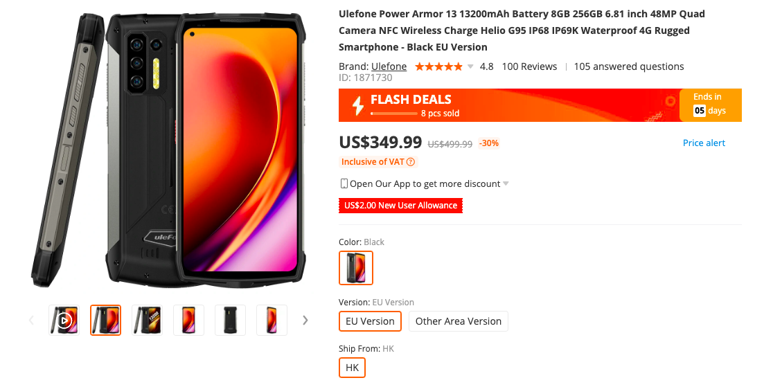 Ulefone Power Armor 13